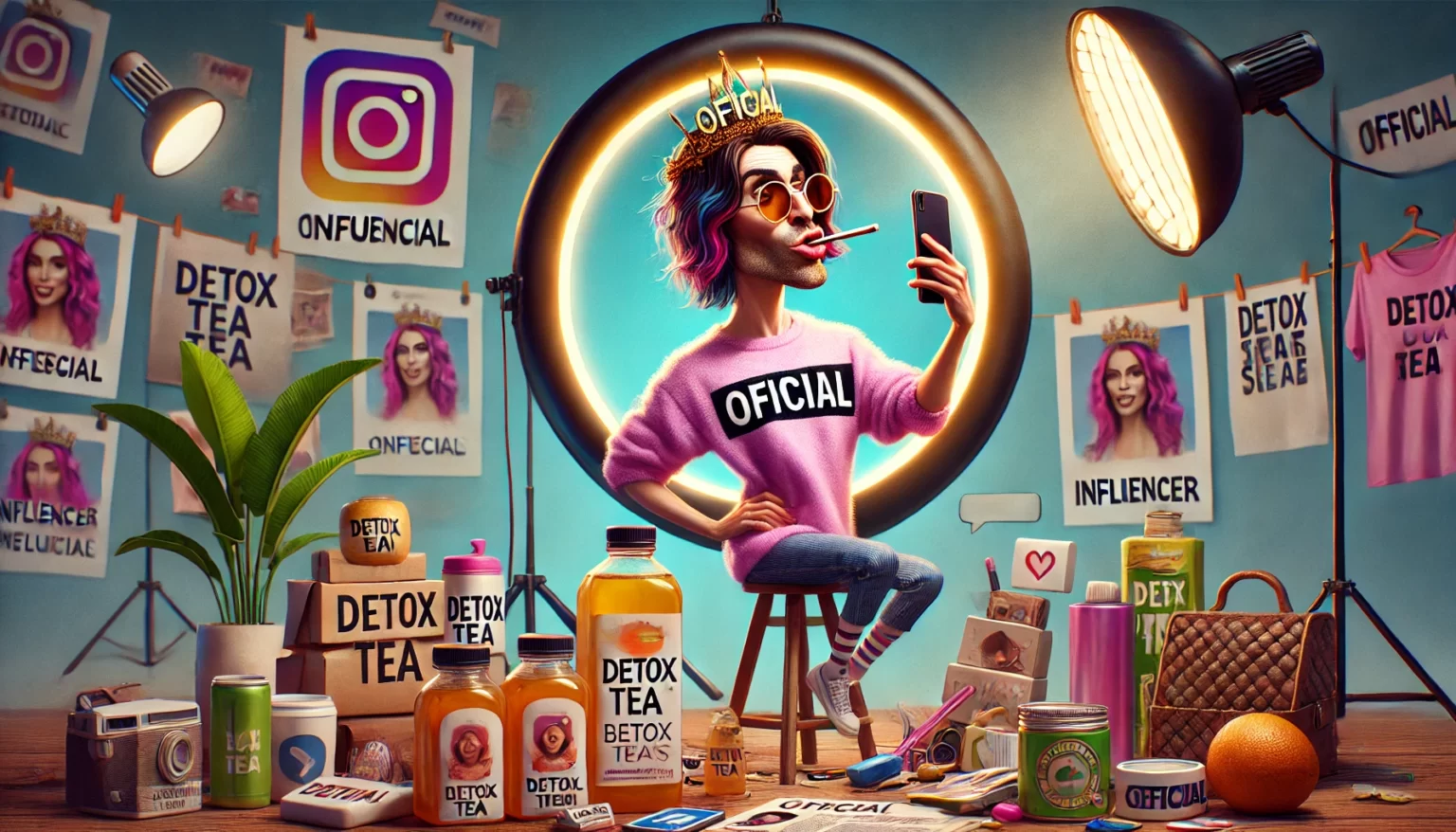 Pseudo-influencers com “Oficial”: A realeza sem reino no Instagram