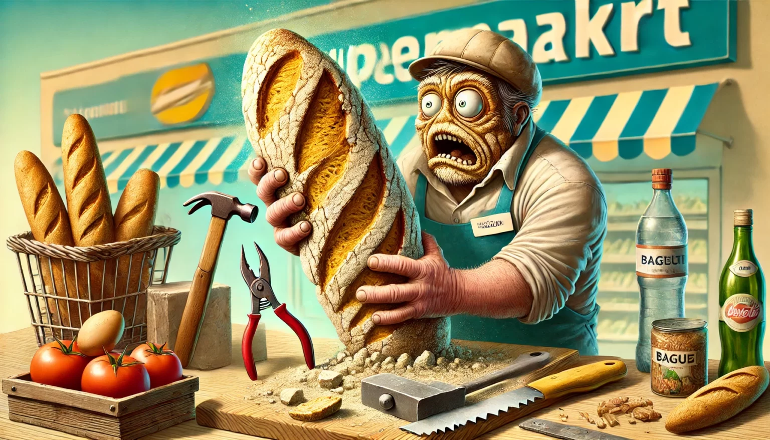 As baguetes do Continente: O pão que desafia as leis da física As baguetes do Continente: O pão que desafia as leis da física